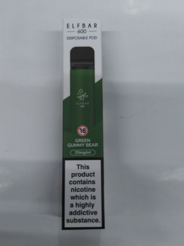 elf bar 600 gummy bear Green Gummy Bear Elf Bar 600 Disposable Vape