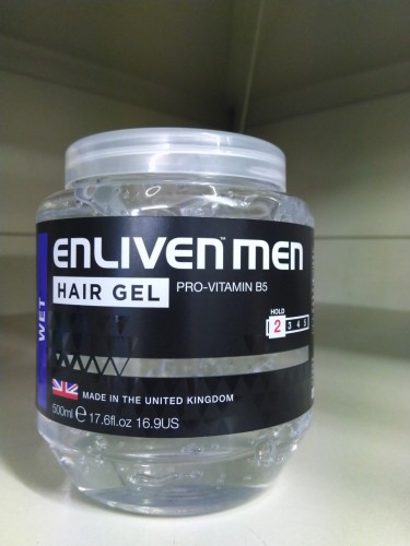 Enliven Hair Gel Ultimate Yellow 500ml - What's Instore