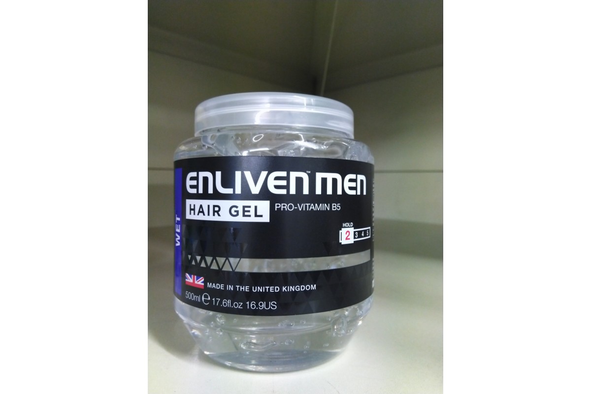 Gel vuốt tóc giữ nếp siêu cứng Enliven Hair Gel Ultimate độ cứng 5/5 250ml