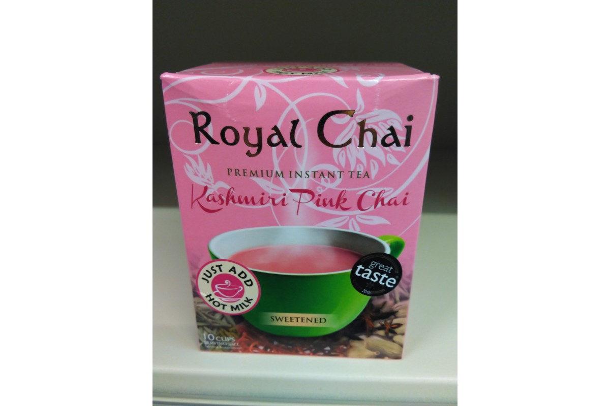 Royal Chai Kashmiri Pink Chai 10 cups 200g 8 Till Late / Deliver Cardiff