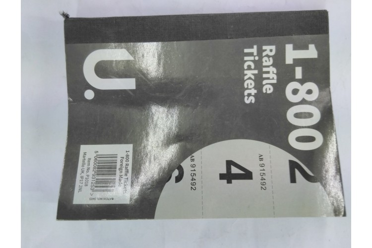 1-800 Raffle Tickets 