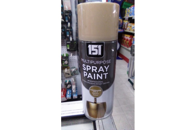 151 Spray to plastic Paint Champagne Gold 400ml