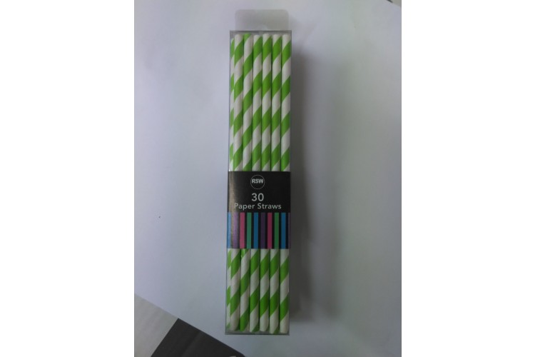 30 Paper Straws