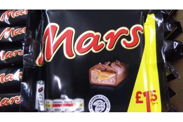 3x Mars 118.2g