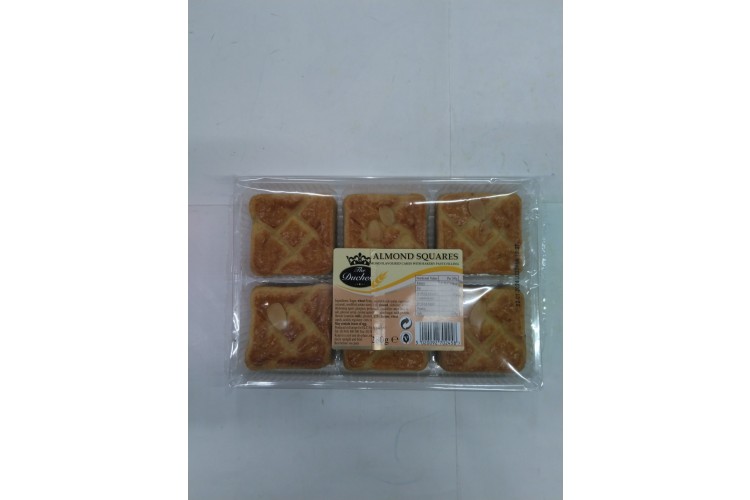 6 Almond Squares 280g