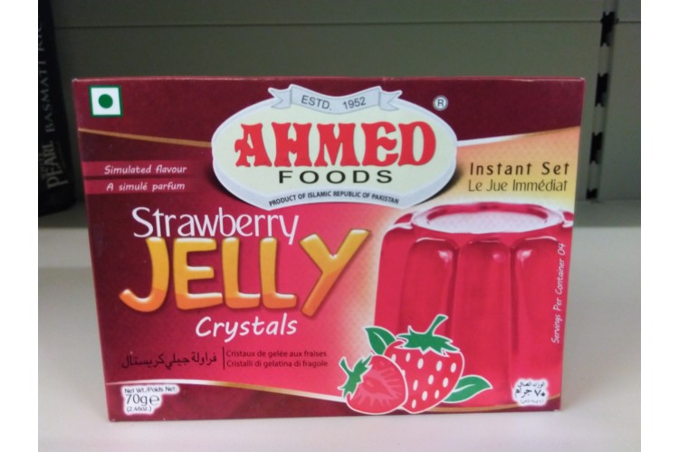 AHMED FOODS Strawberry Jelly Crystals 70g