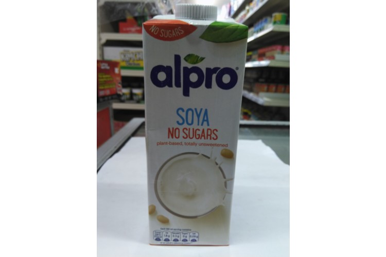 Alpro Soya No Sugar Milk 1Le 