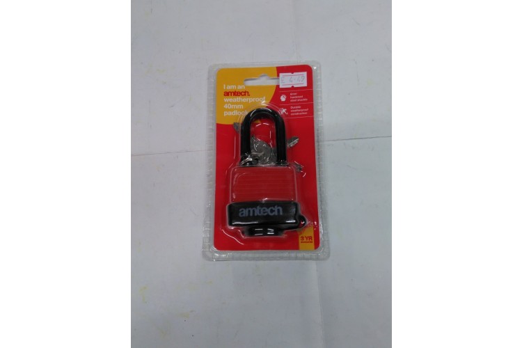 Amtech Waterproof 40mm Padlock