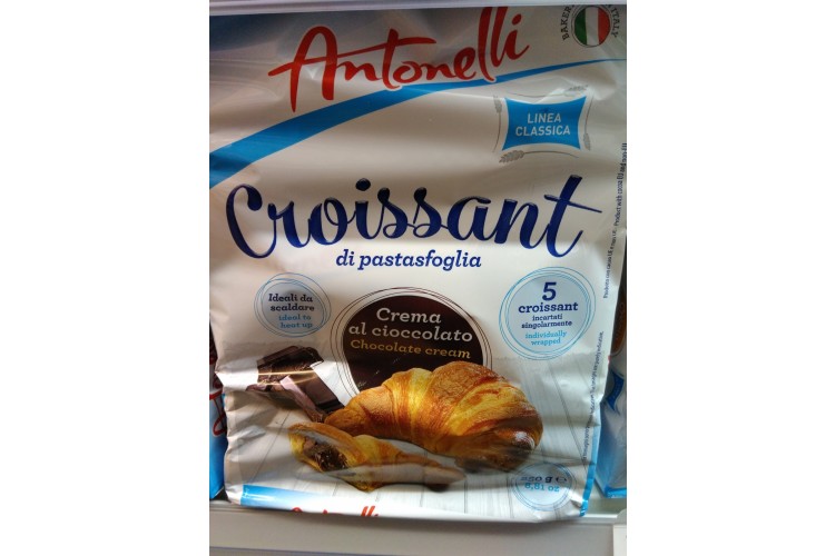 Antonelli Croissant 5 Pack Chocolate Cream 250g