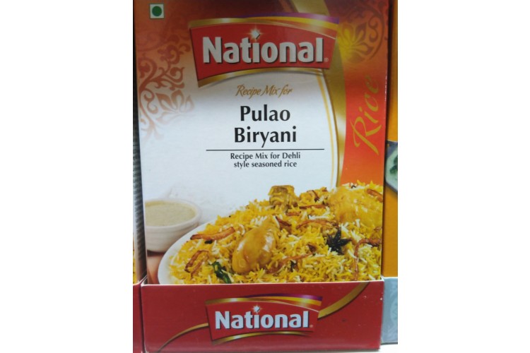 ANY 2 FOR £1.50 National Pulao Biryani 50g