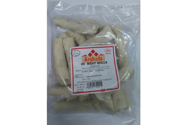 Arshads 20 Meat Rolls PM 3 For £9.99