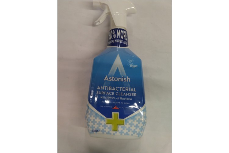 Astonish Antibacterial Surface Cleanser 750ml