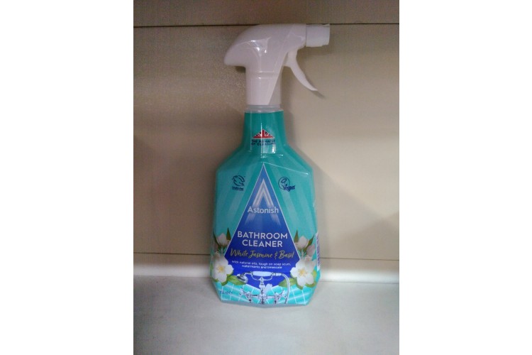 Astonish Bathroom cleaner  White Jasmine and Basil 750ml
