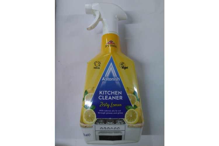 Astonish Kitchen Cleaner Zesty Lemon 750ml