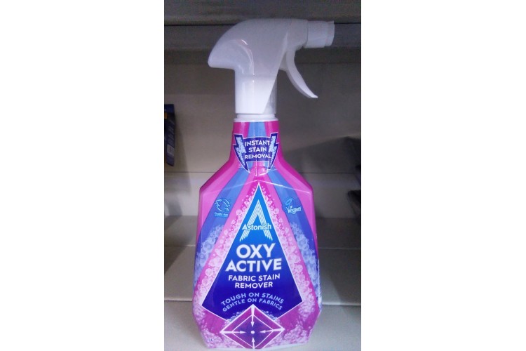Astonish OXY Active Fabric Stain Remover 750ml