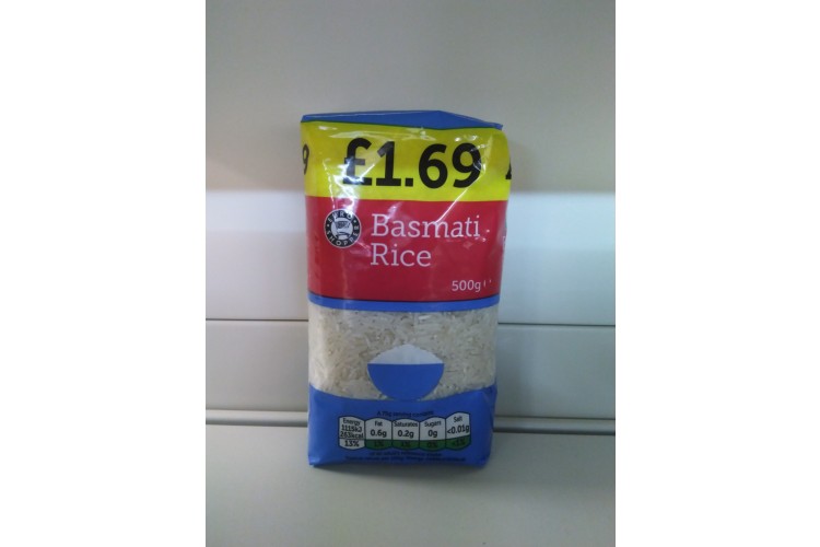 Euro shopper Basmati Rice 500g