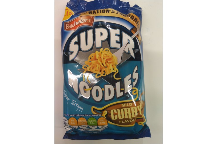 Batchelors Super Noodles Mild Curry Flavour 90g