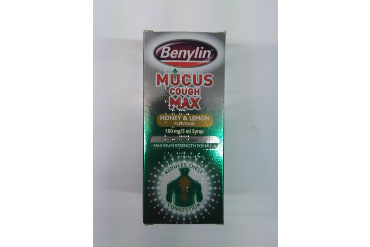 Benylin Mucus Cough Max Honey & Lemon 150ml