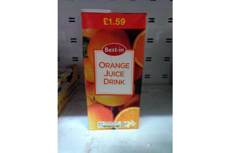 Best-in Orange Juice 1Ltr