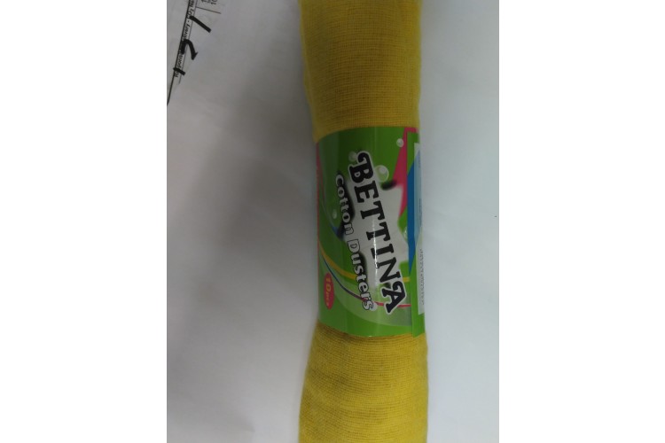 BETTINA Cotton Dusters 10Pcs Yellow