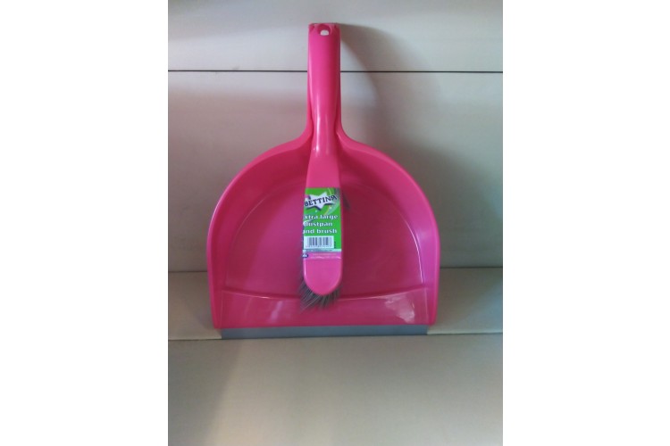 Bettina Extra Large Dustpan and Brush