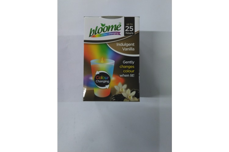 Bloome Colour Changing Glass Candle