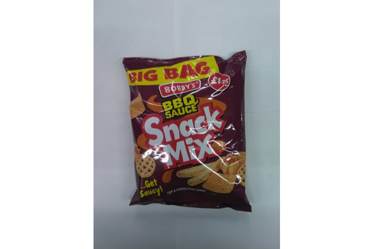 Bobbys BBQ Sauce Snack Mix 