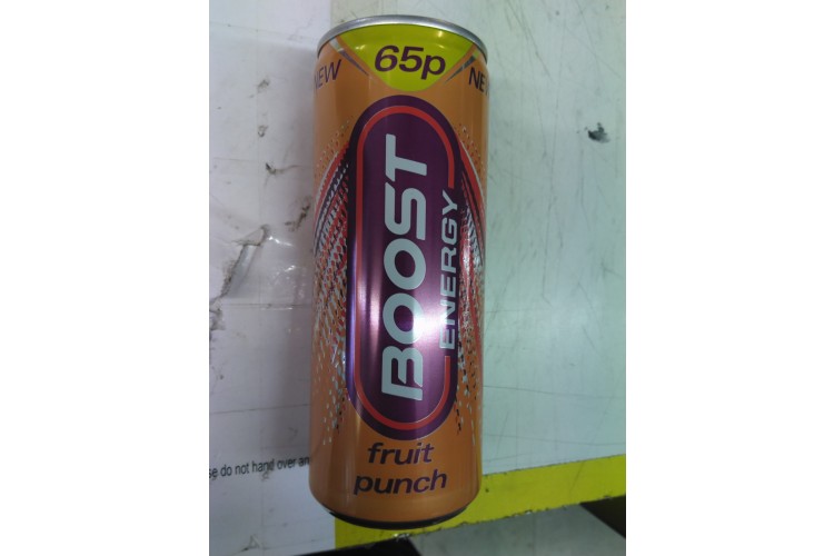 Boost Energy Fruit Punch 250ml