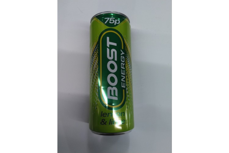 BOOST ENERGY Lemon & Lime 250ml