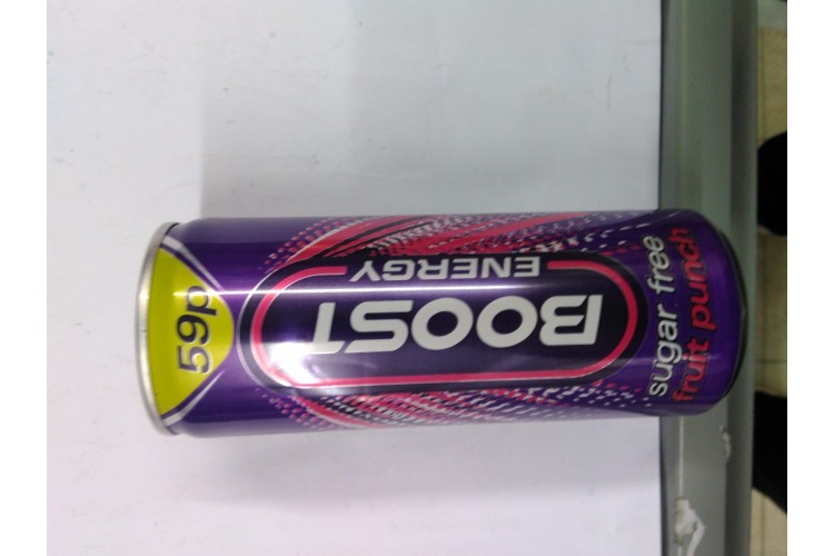 Boost Energy Sugar Free Fruit Punch 250ml