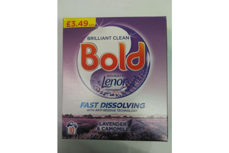Brilliant Clean Bold With Built In Lenor Freshness Fast Dissolving With Anti-Residue Technology Lavender & Camomile 650g