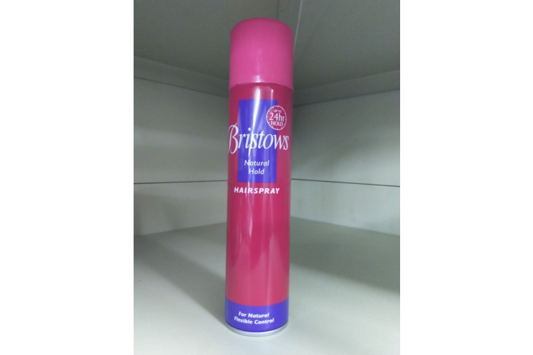 Bristow Natural  Hold Hair Spray 300ml 