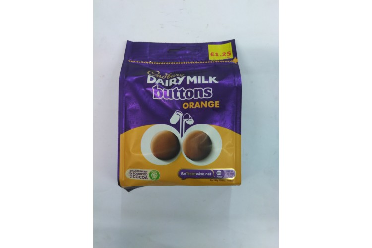 Cadbury Dairy Milk Buttons Orange 95g