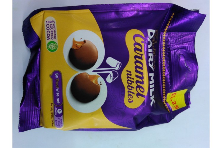 Cadbury Dairy Milk Caramel nibbles 95g