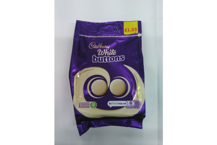 Cadbury Dairy Milk White Buttons 85g