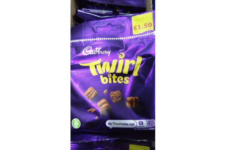 Cadbury Twirl Bites 85g