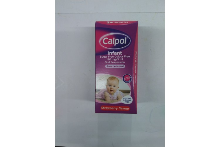 Calpol Strawberry Infant Paracetamol 100ml