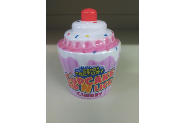 Candy Factory Cupcake Dip N Lick Strawberry