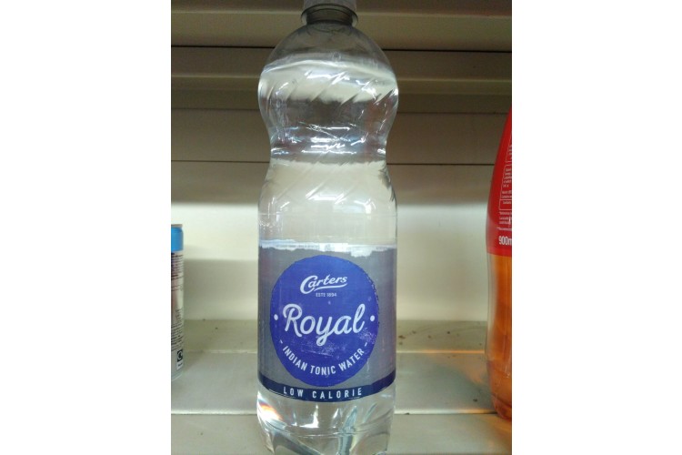 Carters Royal Indian Tonic Water Low Calorie 1 Litre 
