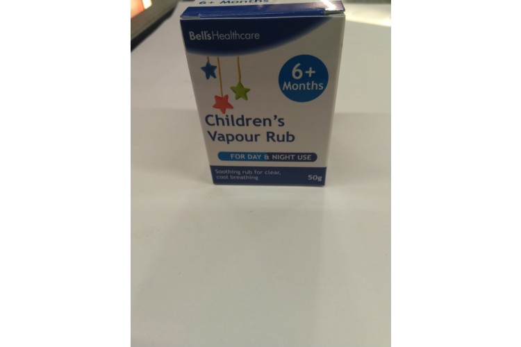 Childrens Vapour Rub For Day & Night use 50g