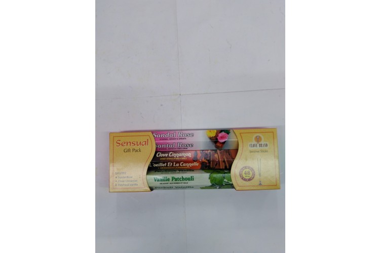 Clove Brand Sensual Incense Sticks Gift Pack