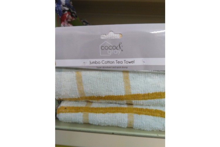 Coco & Gray Jumbo Cotton Tea Towel