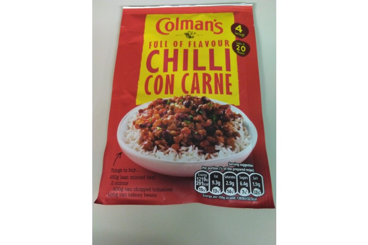 Colman's Chilli Con Carne 43g