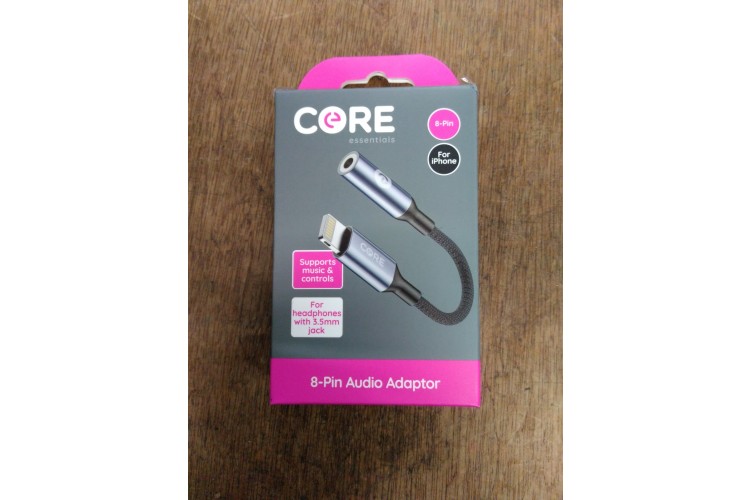 Core Essentials 8 Pin Audio Adaptor