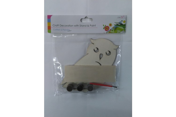 Craft Decoration With Stand & Paint