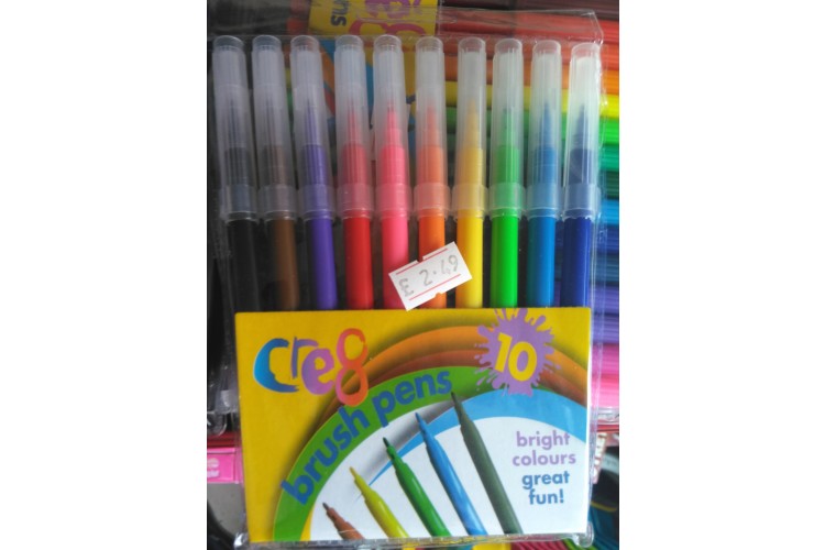 Cre8 Brush Pens 10 Pack