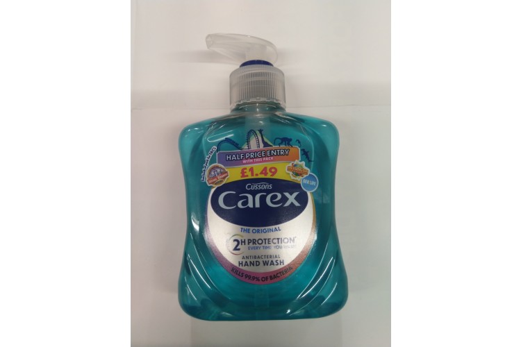 Cussons Carex Antibacterial Handwash Original 250ml Pm £1.49
