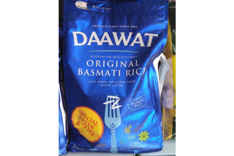 Daawat Original Basmati Rice  5KG