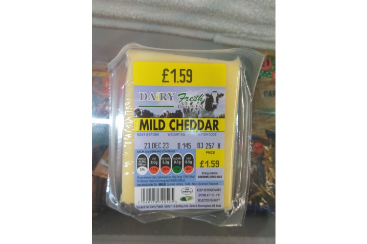 Dairy Fresh Mild Cheddar 145g