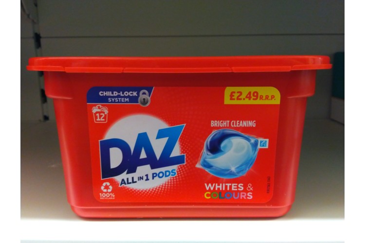 Daz All in 1 Pods White & Colours 